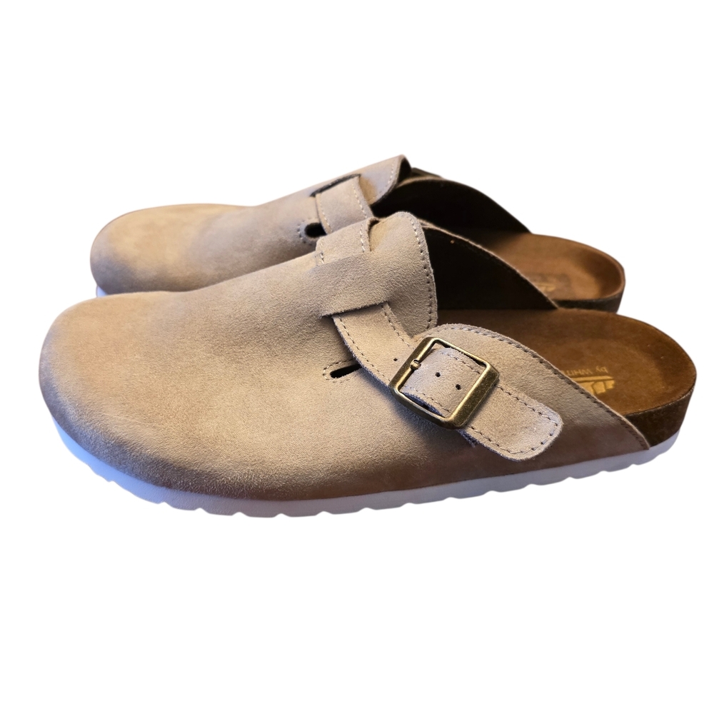 Cliffs Faux Suede Cloggs Size 7